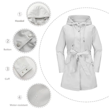 Veste Femme Trench Avec Ceinture