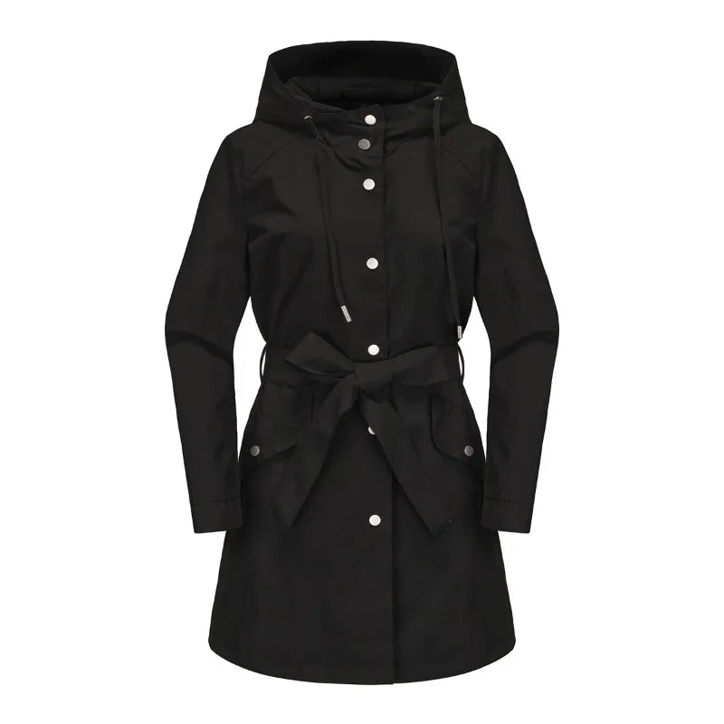 Veste Femme Trench Avec Ceinture