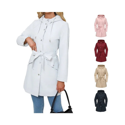 Veste Femme Trench Avec Ceinture