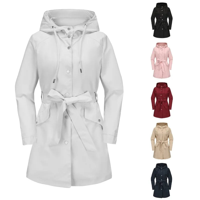 Veste Femme Trench Avec Ceinture